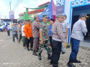 Kejaksaan Negeri Cilacap Ikuti Peninjauan Pos Pengamanan Idul Fitri 1447 H Bersama Forkopimda