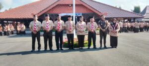 Kejari Cilacap Hadiri Upacara Pemberangkatan Pasukan Estafet Tunas Kelapa Tahun 2026